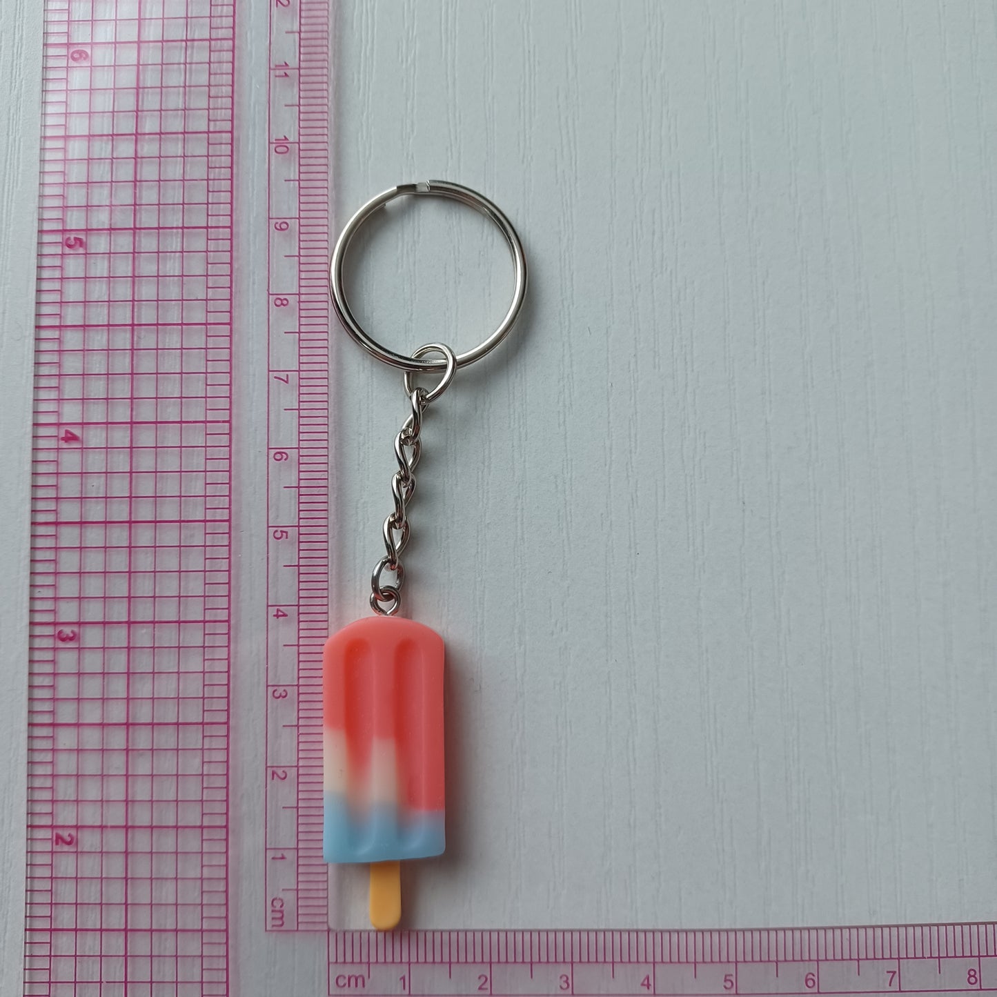 Porte-clés sucettes glacées 3D