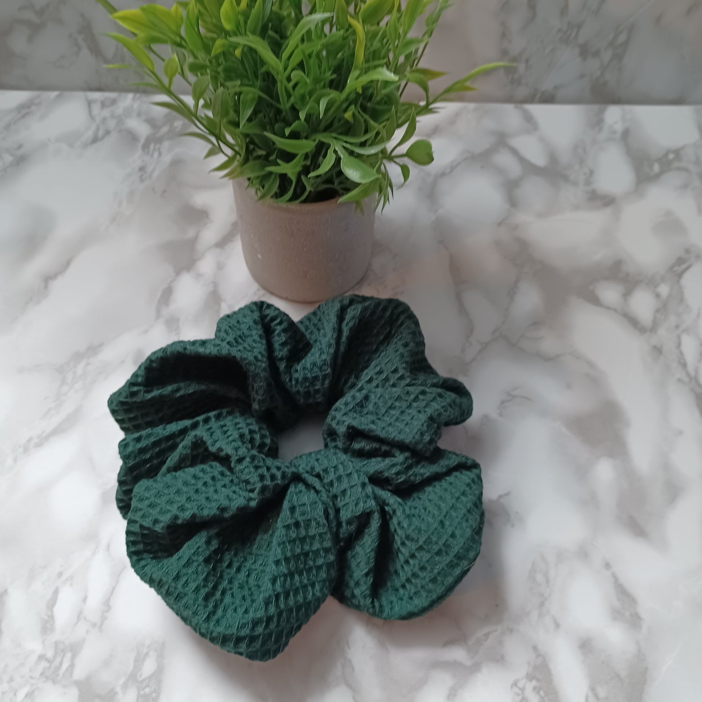 XXL Chouchou-Vert forêt/Scrunchie-Forest green