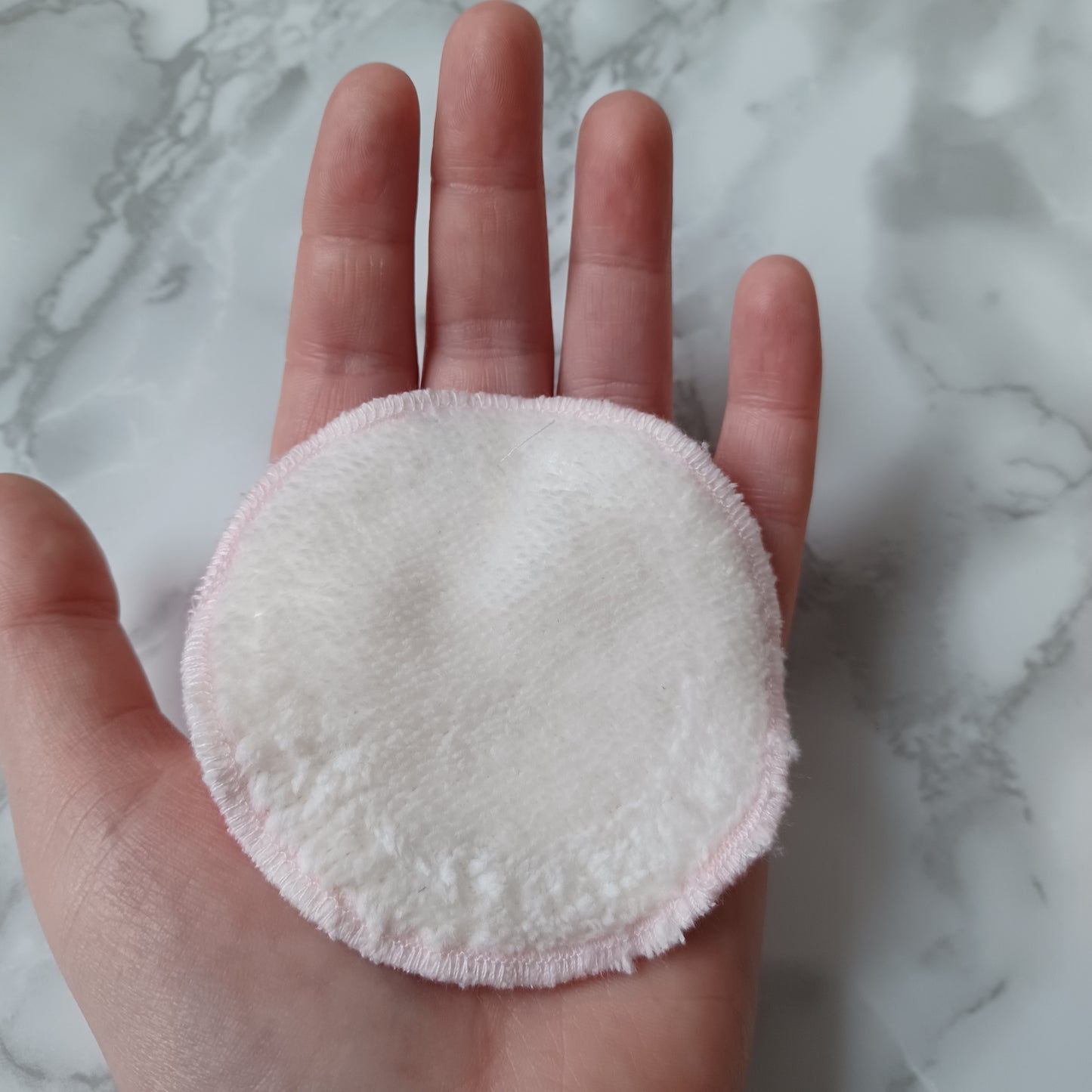 S-Lingettes démaquillantes-Bambou beige-rose avec cerises/S-Makeup remover wipes-Beige bamboo-pink with cherries