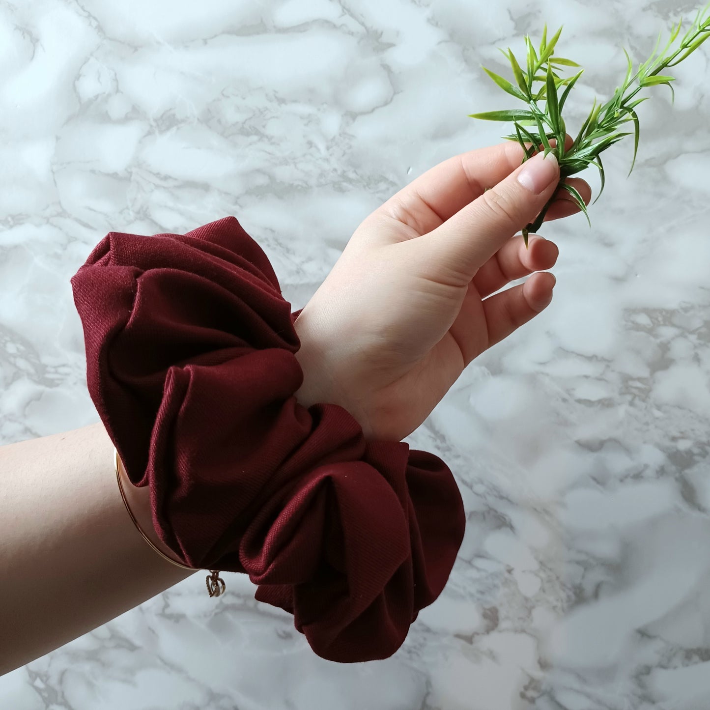 XXL-Chouchou-Bourgogne/XXL-Scrunchie-Burgundy
