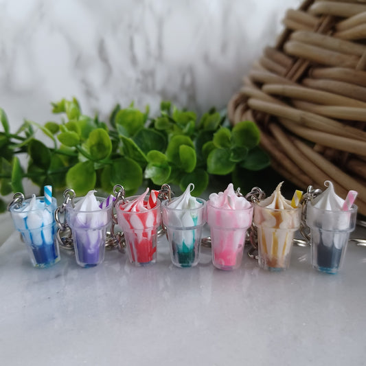 Porte-clés milkshake 3D