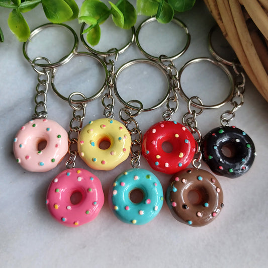Porte-clés beignes 3D