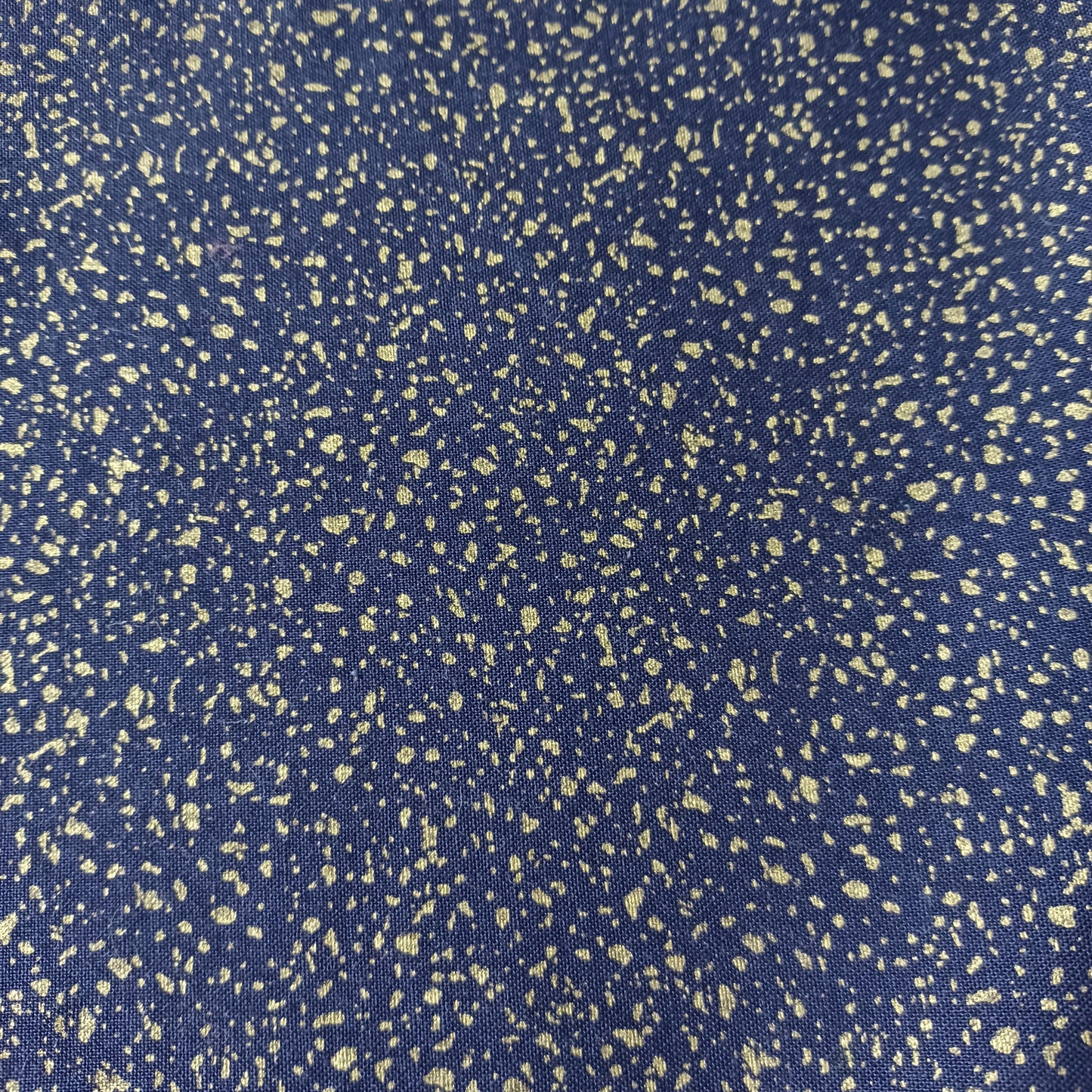 Bavoir-foulard pour bébé-Bleu et pépites d'or/Baby bib-Scarf-Blue and gold nuggets  0-36 mois