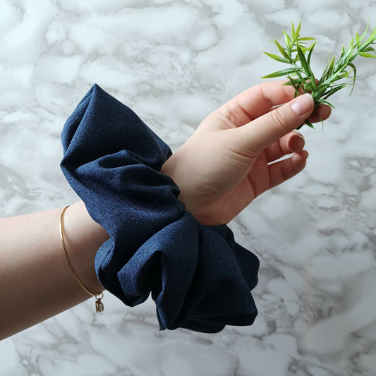 XXL-Chouchou-Bleu marine/XXL-Scrunchie-Navy blue